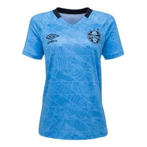 Camisa Feminina Grêmio Aquecimento Umbro 25/26