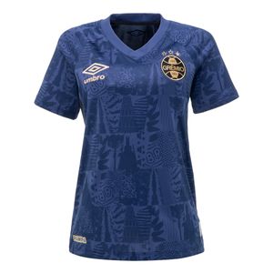 Camisa Grêmio III Marinho Feminina Umbro 25/26 S/Nº