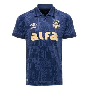 Camisa Grêmio III Marinho Masc. Atleta Umbro 25/26 S/Nº