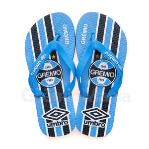 Chinelo Grêmio Tricolor Umbro Infantojuvenil