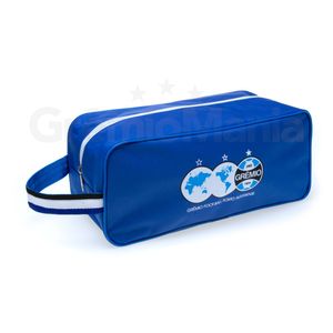 Porta Chuteira Azul 3 Mundos