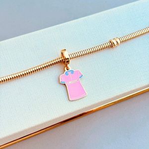 Berloque Baby Look Colorido Folheado 18K