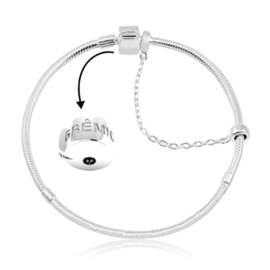 Berloqueira Grêmio Prata 925