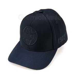 Boné Aba Curva Preto Símbolo Retrô Adulto