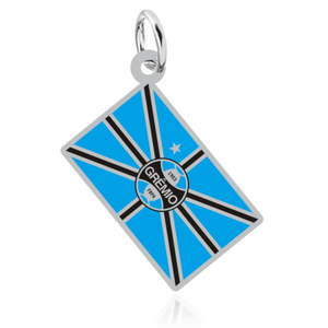 Pingente Bandeira Folheado Prata 925