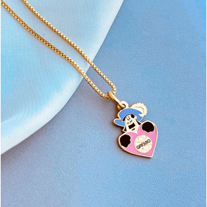 Pingente Infantil Mascote 18K