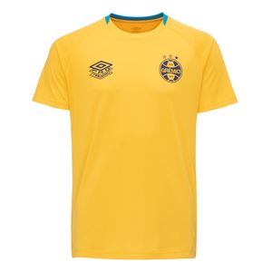 Camisa Grêmio Treino Goleiro Amarelo/Celeste 25/26