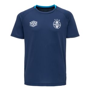 Camisa Grêmio Treino/Comissão Marinho Umbro 25/26 Masculina