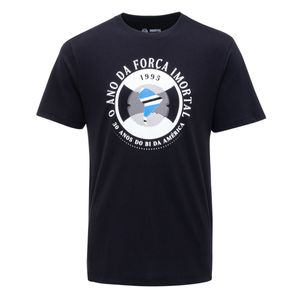 Camiseta Preta Regular Bicampeão Da América