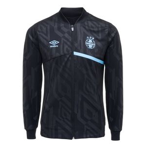 Jaqueta Grêmio Hino PTO/CEL Umbro 25/26 Masculina