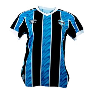 Camisa Grêmio I Feminina Classic Umbro 2020 S/Nº