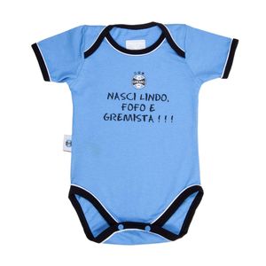 Body Malha "Nasci Lindo, Fofo e Gremista"