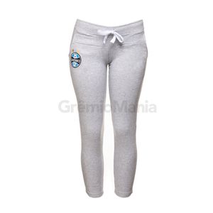 Calça Moletom Cinza Feminina