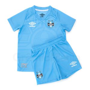 Kit Grêmio III Celeste Infantil Umbro 22/23 S/Nº