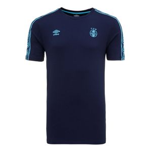 Camisa Grêmio Concentração Marinho Umbro 24/25 Masculina