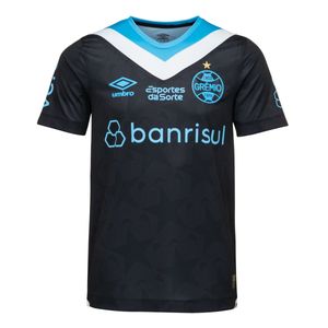 Camisa Grêmio III Preta Masc. Atleta Umbro 24/25 S/Nº