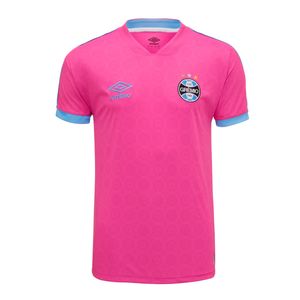 Camisa Grêmio Outubro Rosa Umbro 23/24 Masculina