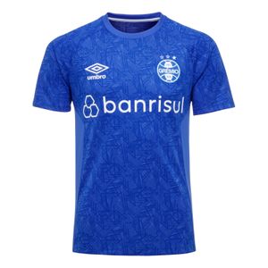 Camisa Grêmio Treino Azul Umbro 24/25 Masculina