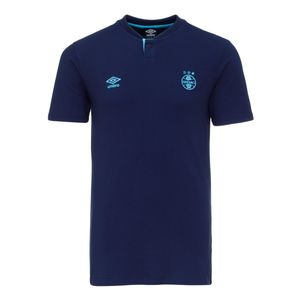 Camisa Polo Grêmio Viagem Marinho Umbro 24/25 Masculina