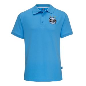 Polo Piquet Celeste Masculina