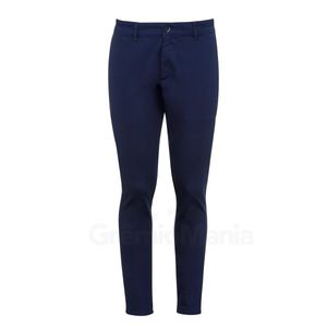 Calça Black White & Blue Sarja Azul