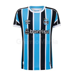 Camisa Grêmio I Tricolor Juvenil Umbro 23/24 S/Nº