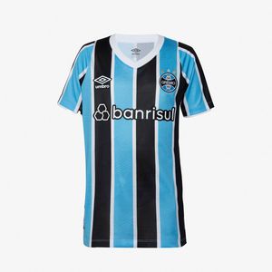 Camisa Grêmio I Tricolor Juvenil Umbro 24/25 S/Nº