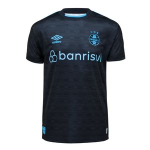 Camisa Grêmio III Preta Masc. Classic Umbro 23/24 S/Nº