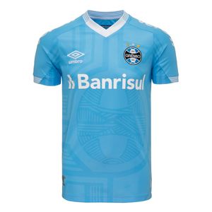 Camisa Grêmio III Celeste Masc. Atleta Umbro 22/23 S/Nº