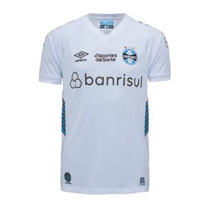 Camisa Grêmio II Branca Masc. Atleta c/ Esportes da Sorte Umbro 23/24