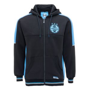 Jqueta Moletom Masculina Winn Preta