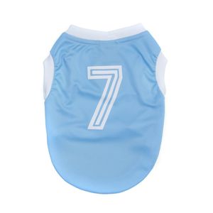 Camisa Pet Celeste Nº7