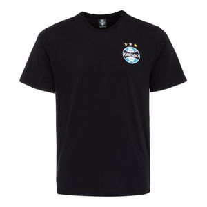 Camisa Grêmio Basica Masculina Preta