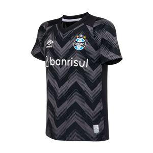 Camisa Grêmio Juvenil Goleiro Preto Umbro 24/25 S/N°