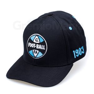 Boné Aba Curva Símbolo Retrô Preto Adulto