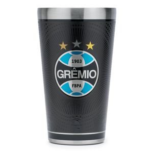 Copo térmico inox Oficial Grêmio Black 473ml