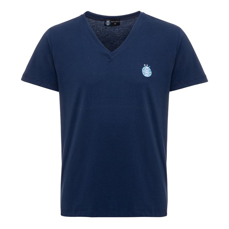 Camisa_Masc_Decote_V_MC_Azul_GRE116_Frente.jpg