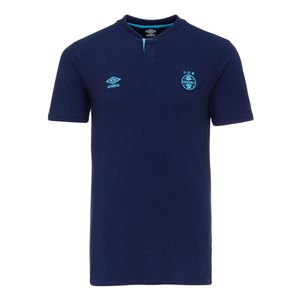 Camisa Polo Grêmio Viagem Marinho Umbro 24/25 Masculina